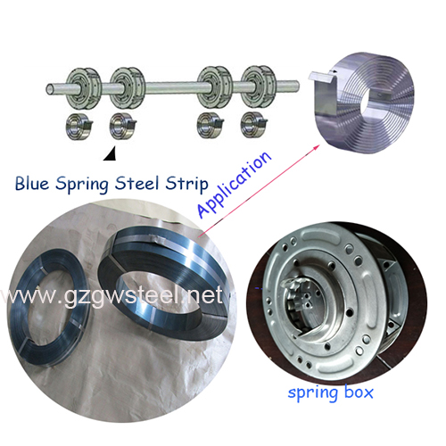 High carbon steel coil spring blue hardened 1.4x45mm China Manufacturer